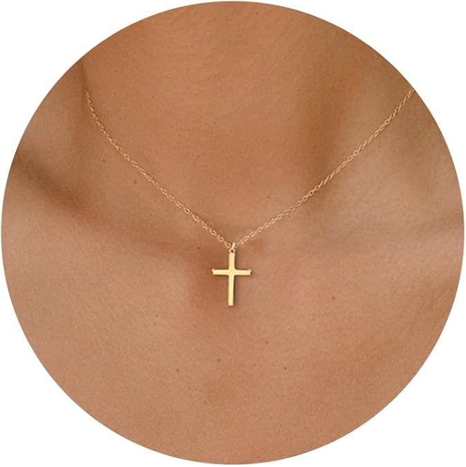 Moodear Cross Necklace for Women