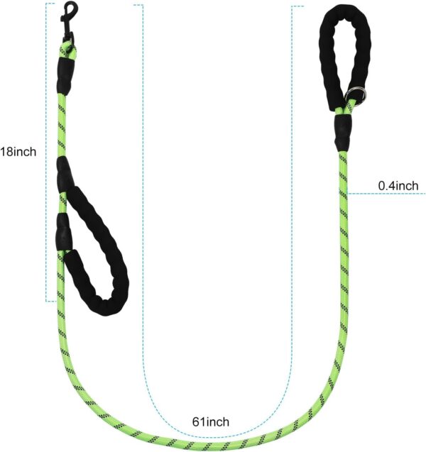 Dog Leash Traffic Double Padded Handles - Image 2