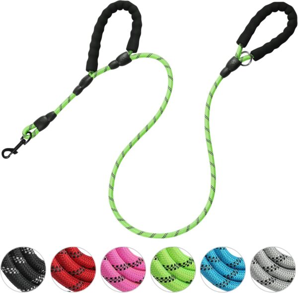 Dog Leash Traffic Double Padded Handles