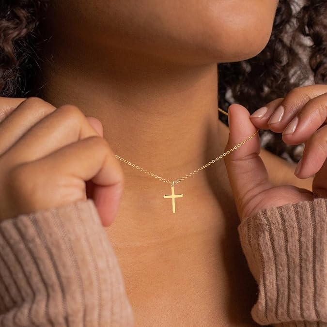 Moodear Cross Necklace for Women - Image 3