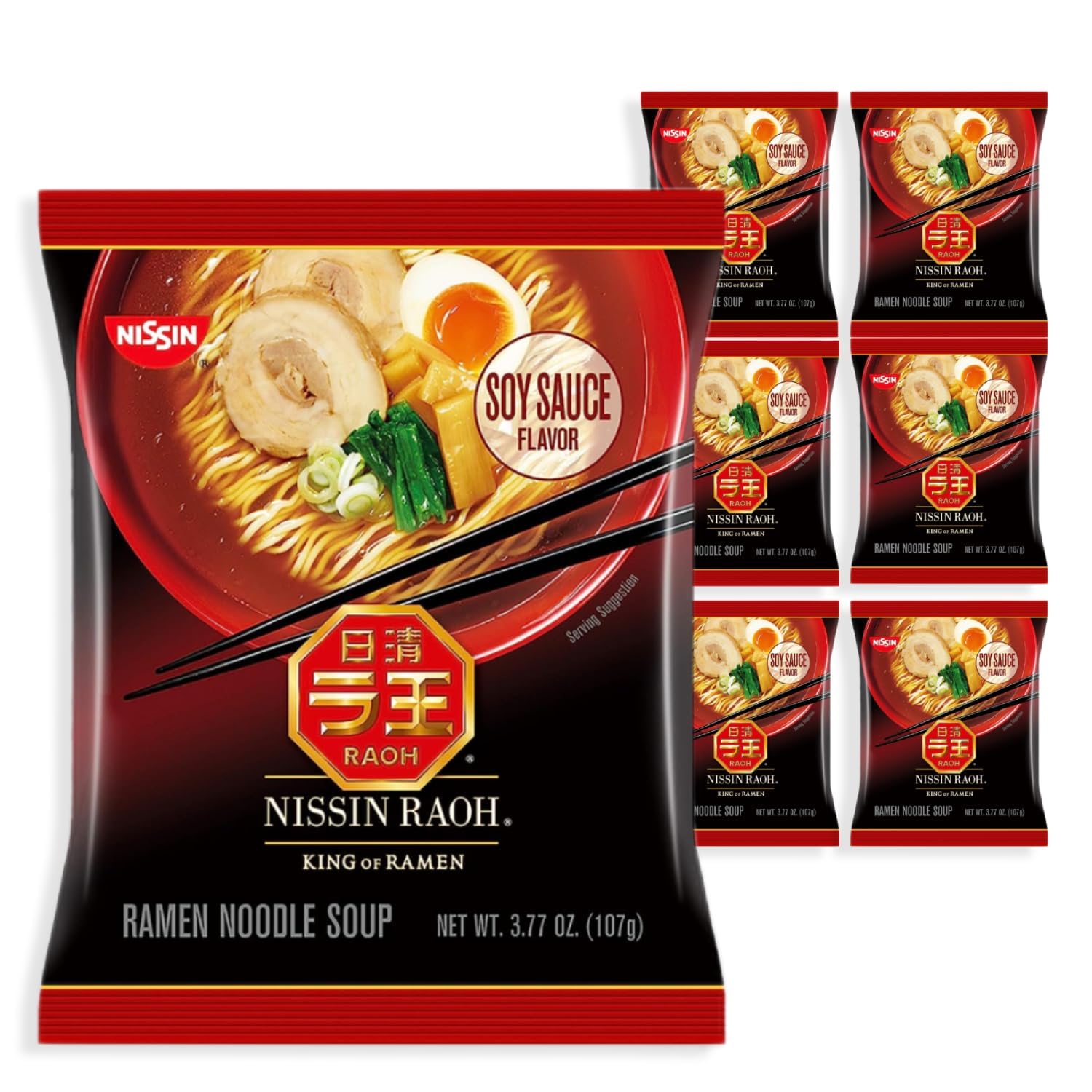 Nissin RAOH Ramen Noodle Soup