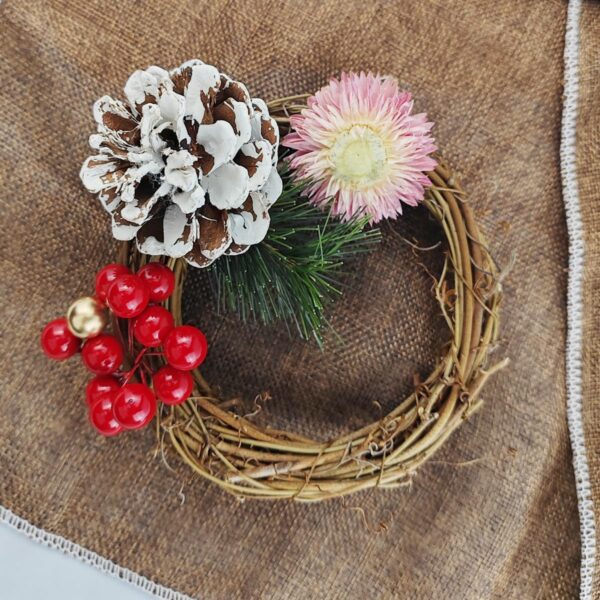 TIHOOD 16PCS 4inch Grapevine Wreaths - Image 3