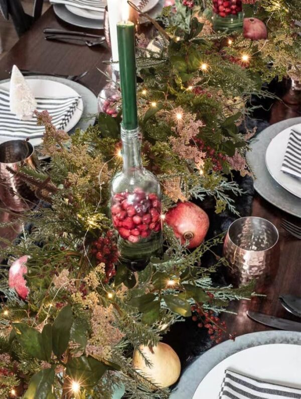 Christmas Garland with Lights - Image 2