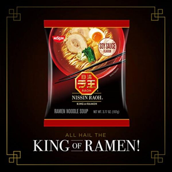 Nissin RAOH Ramen Noodle Soup - Image 2