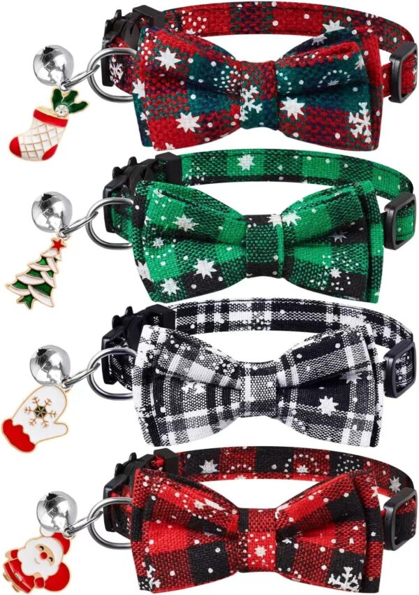 Christmas Cat Collars