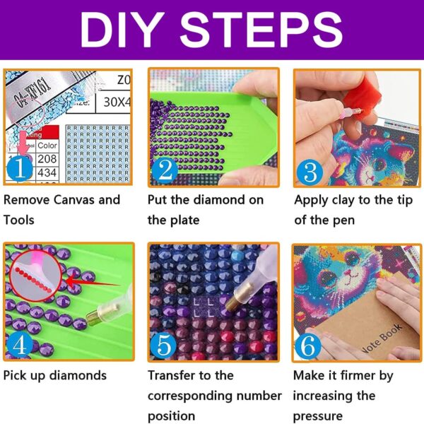 croshom Peacock Diamond Painting Kits for Adults - Image 2