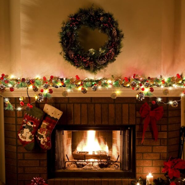 Christmas Garland with Lights - Image 4