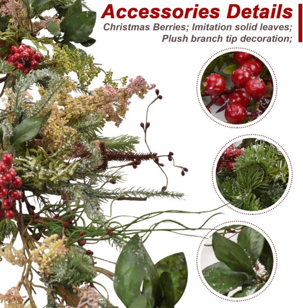 Christmas Garland with Lights - Image 3