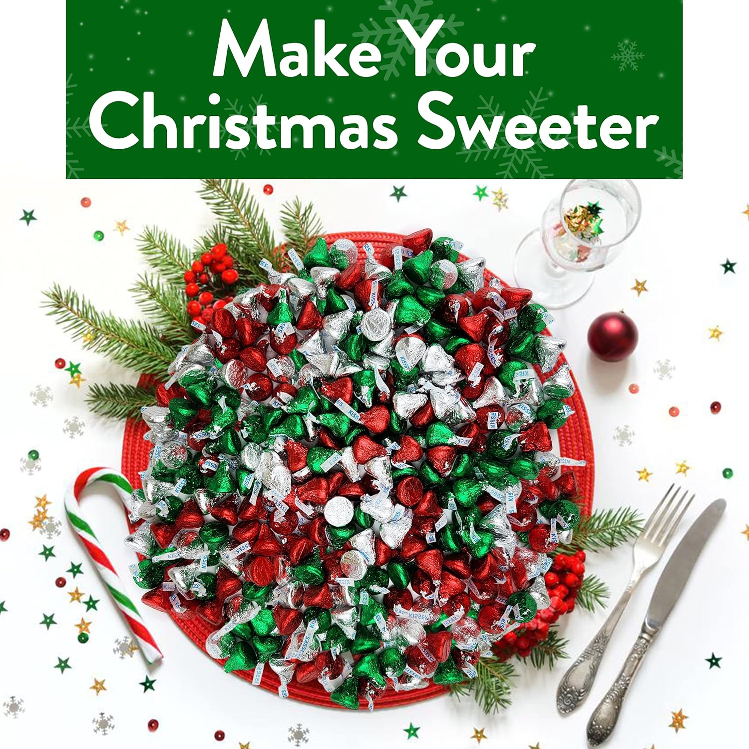 Christmas Kisses Milk Christmas Chocolate Candy - Image 2