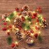 Christmas Garland with Lights