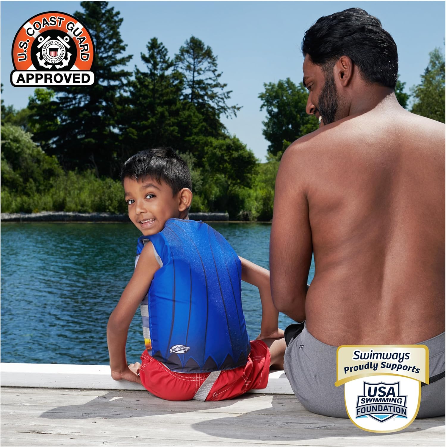 SwimWays DC Swim Trainer Life Jacket - Image 2
