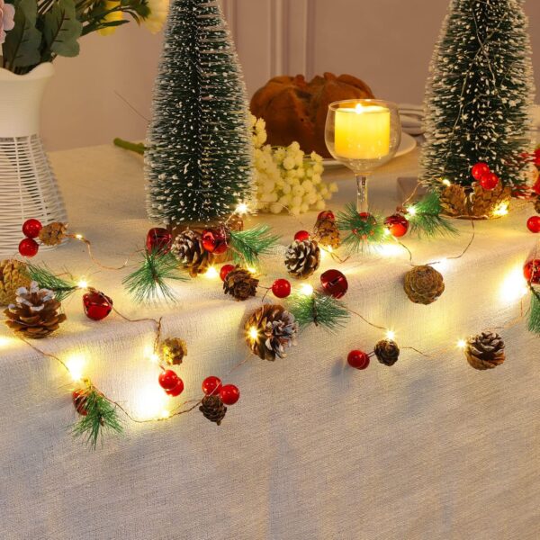 Christmas Garland with Lights - Image 3