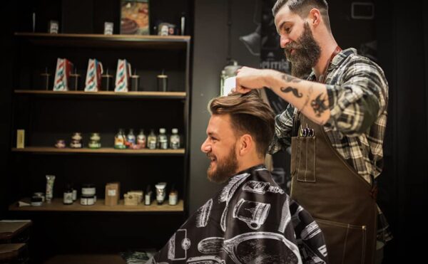 Barber Cape Professional Hair Cutting Cape Salon for Men Haircut - Image 2