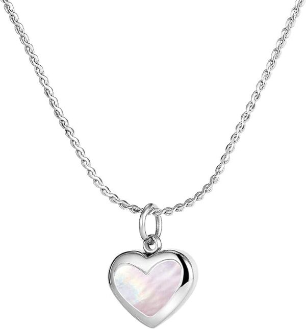 Valentines Day Gifts for Her Women Heart Necklace