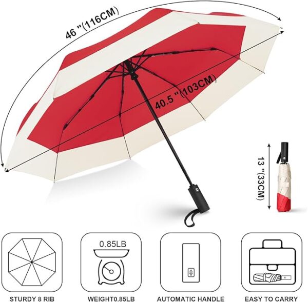 LEAGERA Compact Small Travel Umbrella - Image 2
