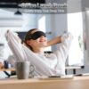 Sleep Mask, Silk Eye Mask for Sleeping with Adjustable Strap - Image 2