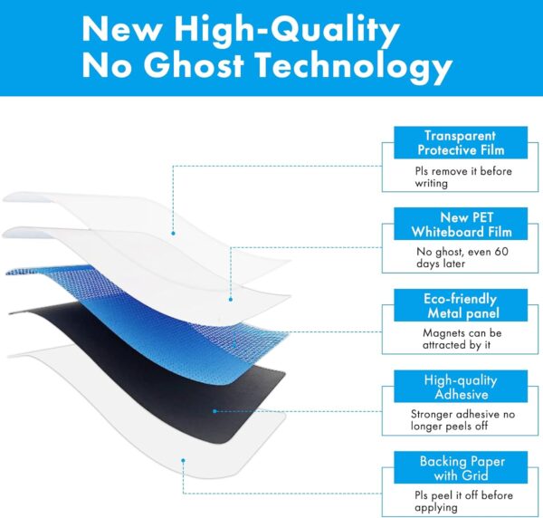 HAMIGAR Magnetic Whiteboard Sticker - Image 2