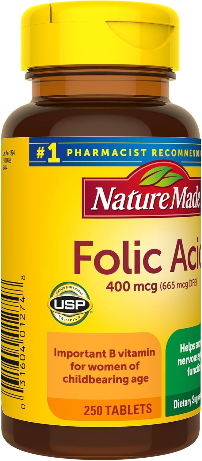 Nature Made Folic Acid 400 mcg - Image 2