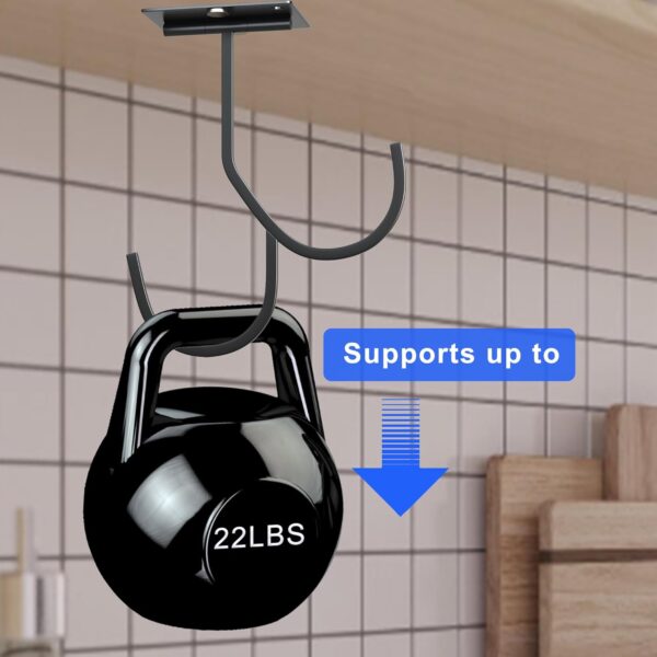Magnetic Hooks, Under Cabinet Coffee Mug Hooks Foldable Magnetic Banana - Image 2
