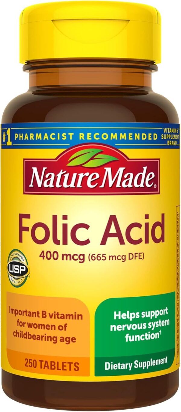 Nature Made Folic Acid 400 mcg