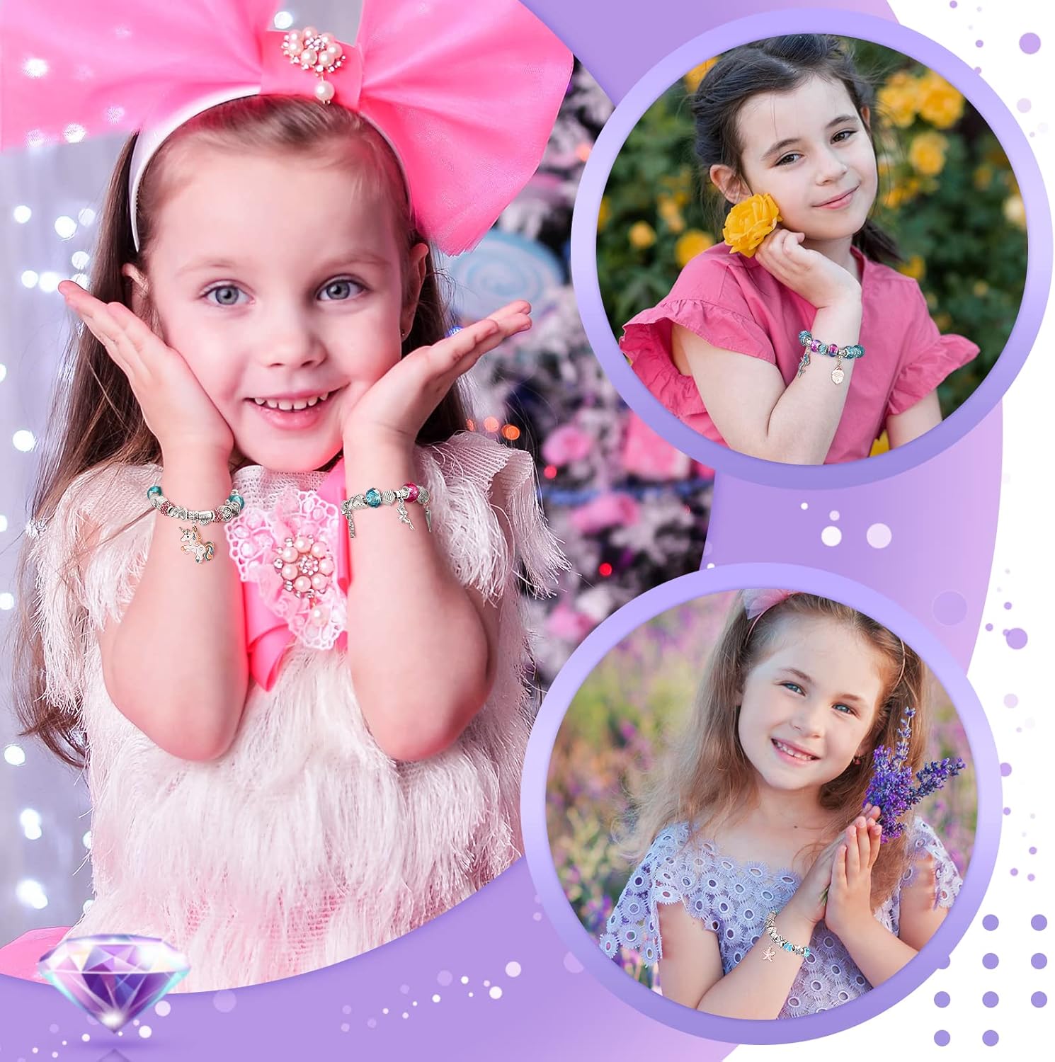 ZOOI Bracelet Making Kit for Girls - Image 2