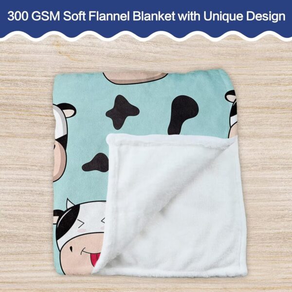 Cow Baby Blanket - Image 4