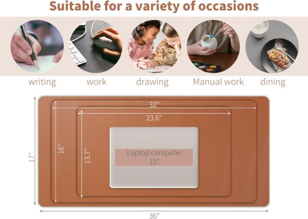 RENMTURE PU Mouse Pad - Image 4