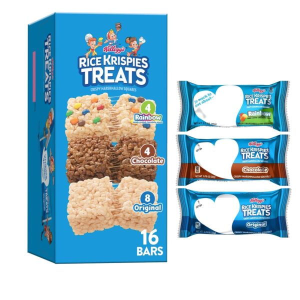Rice Krispies Treats Crispy Marshmallow Squares, Kids Snacks