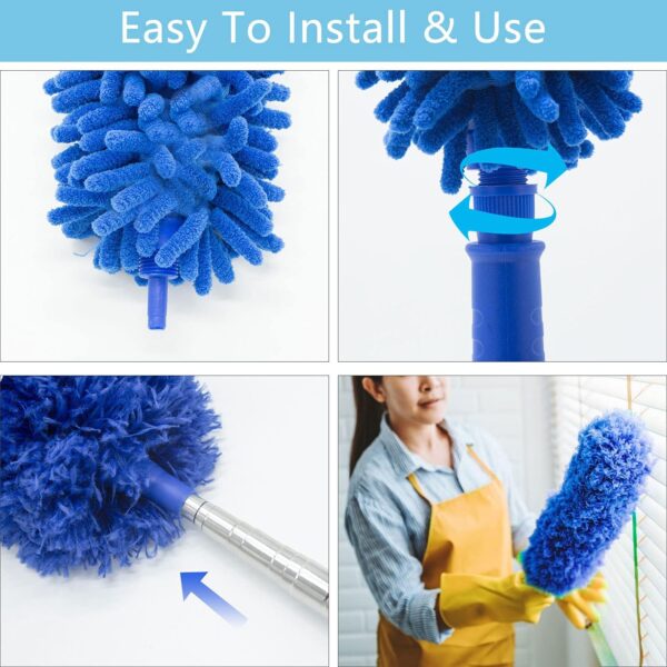 Microfibre Duster for high Ceilings, - Image 2