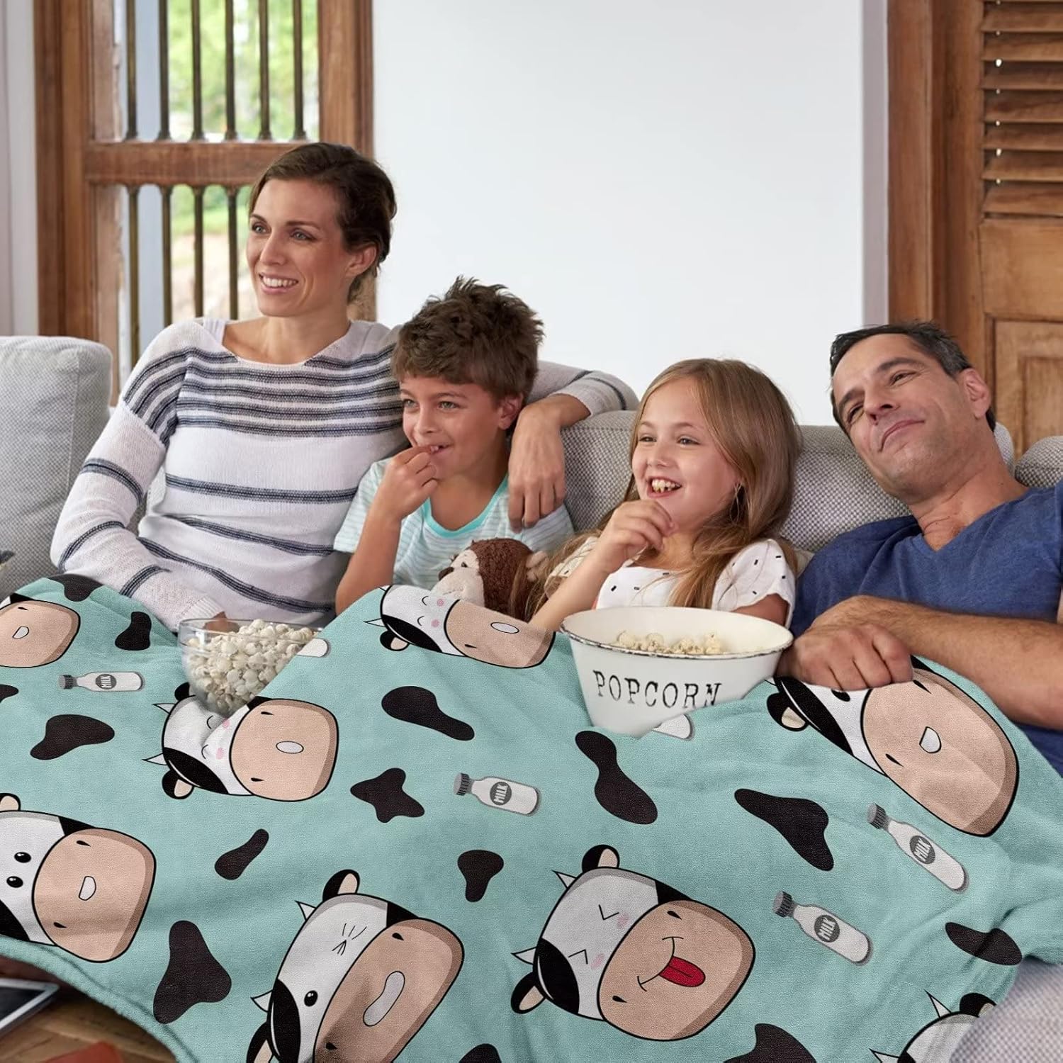 Cow Baby Blanket - Image 3
